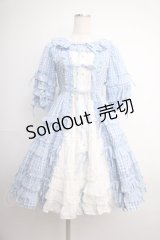 Angelic Pretty / Little Houseワンピース  サックス Y-25-02-27-093-AP-OP-SZ-ZY