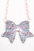 Angelic Pretty /  ときめきリボンネックレス  黒 Y-25-02-27-010-AP-AC-SZ-ZY