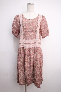 Jane Marple / Sweet Daisy Tunic ワンピース  ピンク Y-25-02-27-096-JM-OP-AS-ZY