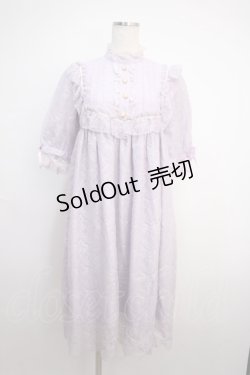 画像1: Angelic Pretty / アンティークドールワンピース  ラベンダー Y-25-02-27-097-AP-OP-SZ-ZY