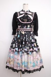 Royal Princess Alice / レトロトイ バースデーワンピース  黒 Y-25-02-27-099-LO-OP-SZ-ZY