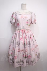 Emily Temple cute / Princessワンピース  ピンク Y-25-02-27-101-ET-OP-SZ-ZY