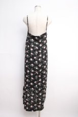 画像2: 【SALE】axes femme / ローズptキャミワンピース M 黒 Y-25-02-27-112-AX-OP-SZ-ZT462 (2)