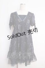 axes femme / 星座柄チュニック M 紺 Y-25-02-27-117-AX-OP-SZ-ZY