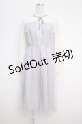 axes femme POETIQUE / チュールデザインワンピース  ラベンダー Y-25-02-27-122-AX-OP-SZ-ZS
