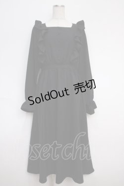 画像1: m petit by misako / ワンピース M 黒 Y-25-02-27-125-LO-OP-SZ-ZY