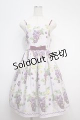 Emily Temple cute / Lady Grapesキャミソールワンピース  ラベンダー Y-25-02-27-130-ET-OP-SZ-ZY
