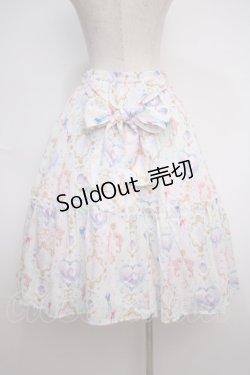 画像2: axes femme kawaii / ファンシーマリンスカート M 白 Y-25-02-27-135-AX-SK-SZ-ZY