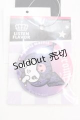 LISTEN FLAVOR / サンリオコラボ缶バッチ   Y-25-02-27-015-PU-ZA-SZ-ZY