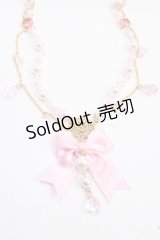 Angelic Pretty /スウィーティーシャンデリアチョーカー  ピンク Y-25-02-27-016-AP-AC-SZ-ZY