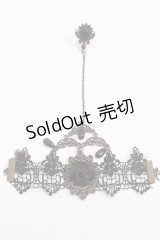 MARBLE / レースブレスレット&リング  黒 Y-25-02-27-017-GO-AC-SZ-ZY