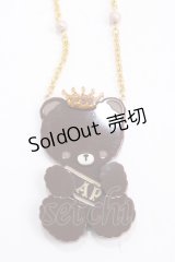 Angelic Pretty / Porter Chocolatネックレス  ブラウン Y-25-02-27-018-AP-AC-SZ-ZY