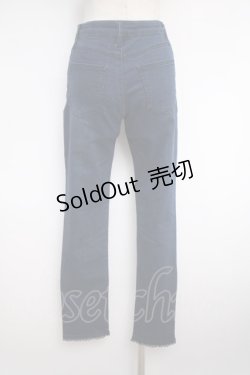 画像2: 【SALE】axes femme / 香水×バラ刺繍デニムパギンス M インディゴ Y-25-02-27-167-AX-PA-SZ-ZT220