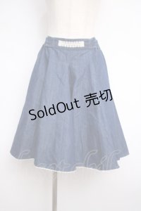 axes femme / デニムスカート M ウォッシュ Y-25-02-27-169-AX-SK-SZ-ZY