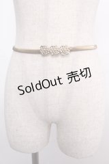 axes femme / 薔薇モチーフベルト  ゴールド Y-25-02-27-027-AX-PA-AS-ZY