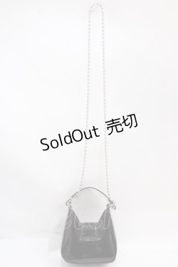 画像2: axes femme / リボンモチーフミニショルダー  黒 Y-25-02-27-028-AX-BG-AS-ZT-K020
