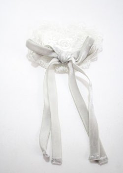 画像1: Angelic Pretty / Angel Bouquetリボンクリップ  白 Y-25-03-04-010-AP-AC-SZ-ZY