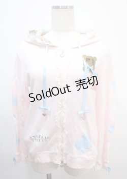 画像1: Angelic Pretty / アリスコラボパーカー  ピンク Y-25-03-04-065-AP-TO-AS-ZY