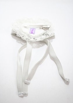 画像2: Angelic Pretty / Angel Bouquetリボンクリップ  白 Y-25-03-04-010-AP-AC-SZ-ZY