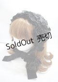 Hoshibako Works / 真夜中の囁きヘッドドレス  黒 Y-25-03-04-012-LO-AC-SZ-ZY