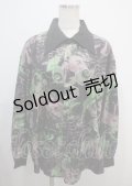 Drug Honey / 骨の舞踏会柄BIGシャツ  黒 Y-25-03-04-086-PU-BL-SZ-ZY