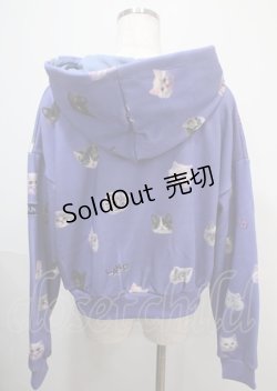 画像2: LAND by MILK BOY / CAT BUNCHパーカー  パープル Y-25-03-04-091-PU-TO-SZ-ZY