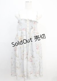 axes femme / オパールプリント2wayスカート  サックス Y-25-03-04-097-AX-SK-SZ-ZY