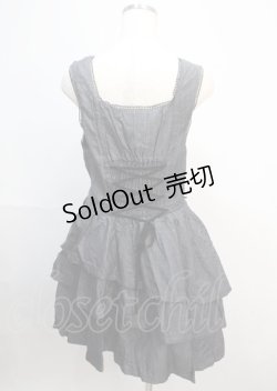 画像2: axes femme POETIQUE / ティアードフリルワンピース  グレー Y-25-03-04-100-AX-OP-SZ-ZY