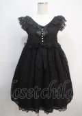 Angelic Pretty / Sweet Dollyジャンパースカート  黒 Y-25-03-04-121-AP-OP-SZ-ZY