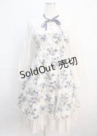 Victorian maiden / アンティークロココブーケドールドレス  ネイビー Y-25-03-04-124-CL-OP-SZ-ZY
