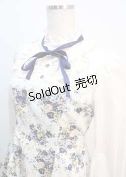 画像3: Victorian maiden / アンティークロココブーケドールドレス  ネイビー Y-25-03-04-124-CL-OP-SZ-ZY