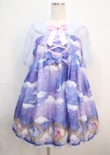 Angelic Pretty / Dreamy Luna ラプンツェルワンピース F ラベンダー Y-25-03-04-125-AP-OP-SZ-ZI