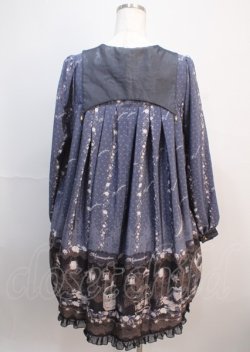 画像2: metamorphose / Star Rose　Aラインワンピース  紺 Y-25-03-04-126-ME-OP-SZ-ZY