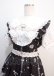 画像3: LIZ LISA / Sugary Treats Picnic柄ワンピース  黒 Y-25-03-04-135-LO-OP-SZ-ZY (3)