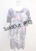 Royal Princess Alice / ruru cat シャツワンピース  パープル Y-25-03-04-136-LO-TO-SZ-ZY
