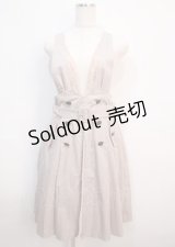 axes femme POETIQUE / トレンチデザインジャンスカ  ピンク Y-25-03-04-140-AX-SK-SZ-ZY