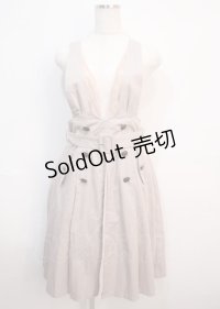axes femme POETIQUE / トレンチデザインジャンスカ  ピンク Y-25-03-04-140-AX-SK-SZ-ZY