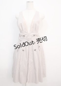 画像1: axes femme POETIQUE / トレンチデザインジャンスカ  ピンク Y-25-03-04-140-AX-SK-SZ-ZY