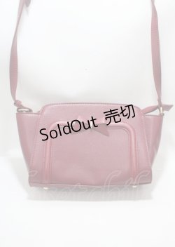 画像1: ｍ petit by misako / AWリボンヨコショルダーバック  赤 Y-25-03-04-023-LO-BG-SZ-ZY