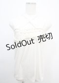 axes femme / バタフライレースホルターキャミソール  キナリ Y-25-03-04-041-AX-TO-SZ-ZY