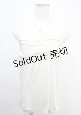 axes femme / バタフライレースホルターキャミソール  キナリ Y-25-03-04-041-AX-TO-SZ-ZY