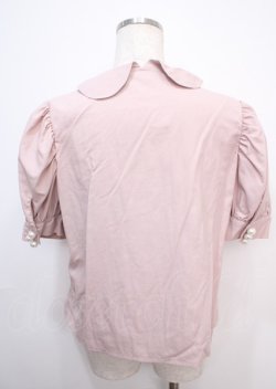 画像2: Swankiss / maid cottonブラウス  ピンク Y-25-03-07-006-CA-TO-SZ-ZY