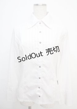 画像1: Ozz oneste / スナップボタンシャツ  白 Y-25-03-07-055-OO-BL-SZ-ZY