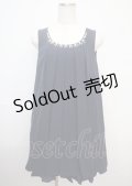 axes femme / バックバラスリットドレス M コン Y-25-03-07-077-AX-OP-SZ-ZI