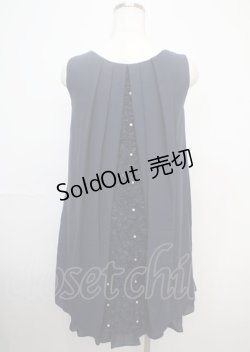 画像2: axes femme / バックバラスリットドレス M コン Y-25-03-07-077-AX-OP-SZ-ZI
