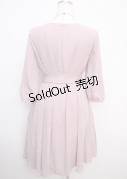 画像2: axes femme / タックデザインドレス M 淡ピンク Y-25-03-07-081-AX-OP-SZ-ZI