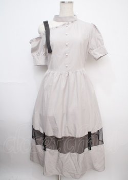 画像1: Jamie エーエヌケー /ワンショルダーマキシワンピース  オフ Y-25-03-07-096-LO-OP-AS-ZY