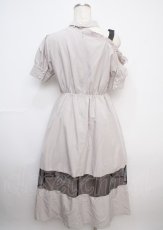 画像2: 【SALE】Jamie エーエヌケー /ワンショルダーマキシワンピース  オフ Y-25-03-07-096-LO-OP-AS-ZT438 (2)