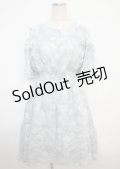axes femme / 肩あきボタニカルフラワーワンピース M ライトグリーン Y-25-03-07-097-AX-OP-SZ-ZS