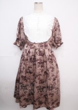 m petit by misako / トワルドジュイワンピース LL 中桃 Y-25-03-07-105-LO-OP-SZ-ZT078